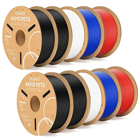 10kg Elegoo Rapid PETG 1.75mm 3D Printer Filament