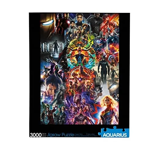 Aquarius Marvel Avengers Collage 3000 Piece Jigsaw Puzzle