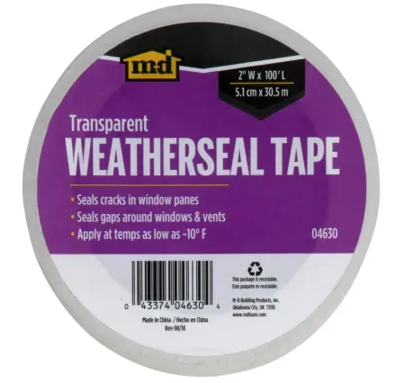 M-D Building Products 04630 100' Transparent Weatherseal Tape