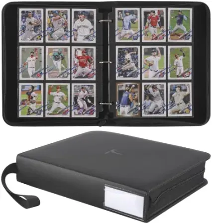 Tiffdada 9-Pocket Card Binder (Holds 810+ Cards)