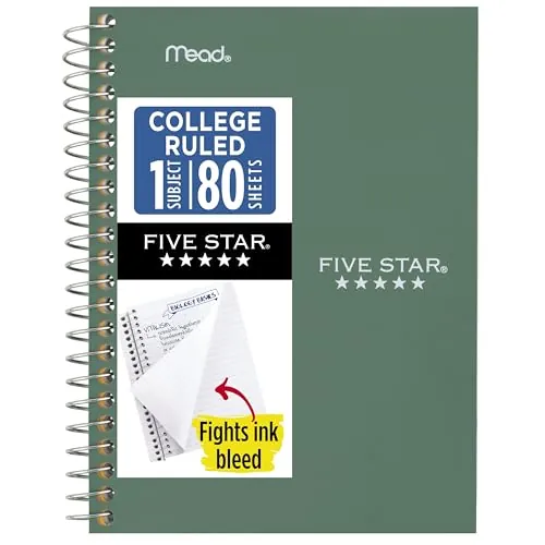 Mead Five Star Personal-Sized Notebook