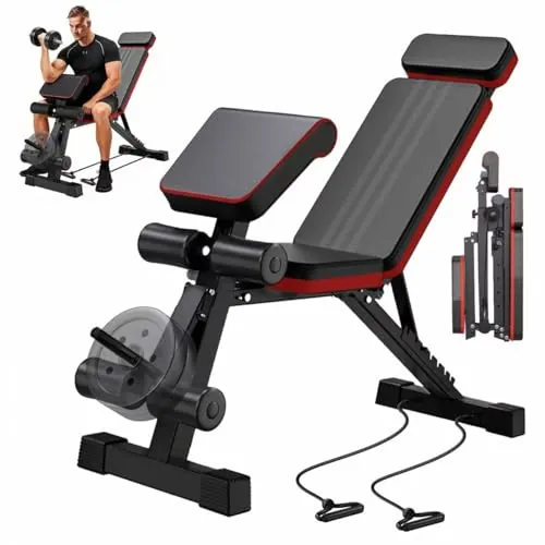 Adjustable Weight Bench with Leg Extension