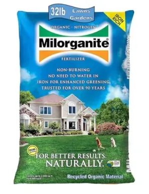 32-Pounds Milorganite Lawn and Garden Nitrogen Fertilizer