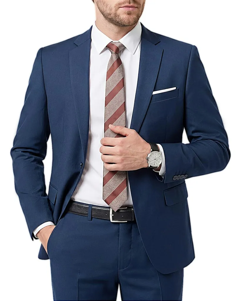 Men's Slim Fit Two-Piece Suit