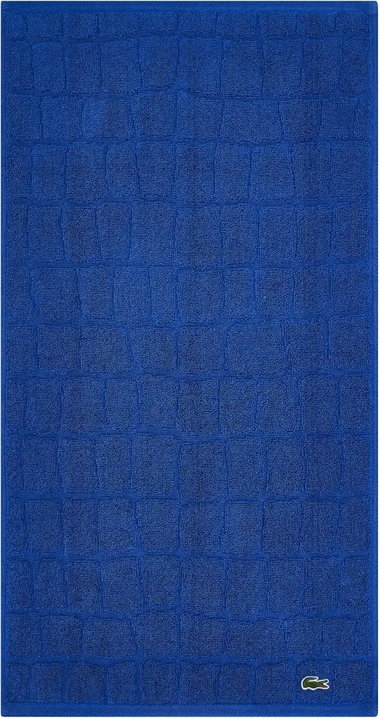 2 Lacoste Croc Scale 100% Cotton Bath Towels + $10 Amazon Credit
