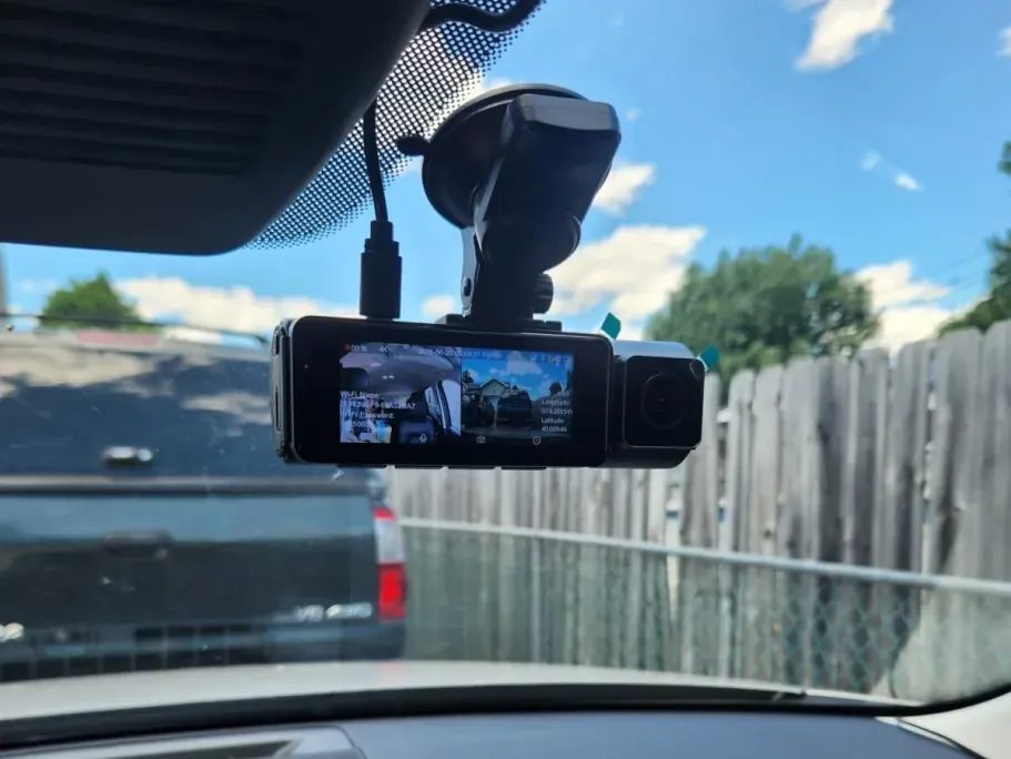 Front & Rear Night Vision Wi-Fi Dash Cams