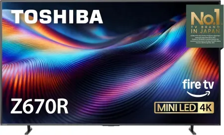 Toshiba 65" Class Z670R Series Mini-LED 4K UHD Smart Fire TV (2026)