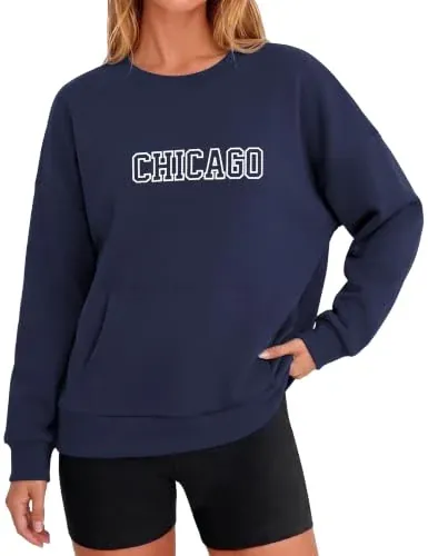 Chicago Print Sweatshirts