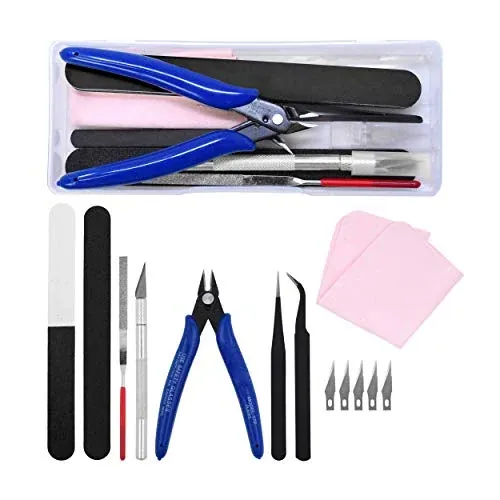 Mandale Crafts 13-Piece Plastic Model Building Kit