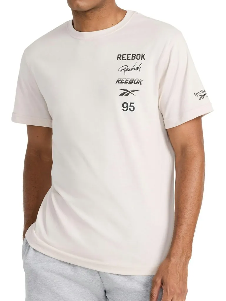 Reebok Men's Logo Crewneck T-Shirt