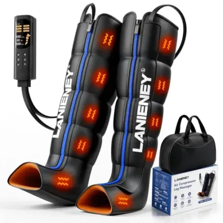 Lanieney Air Compression Leg Massager Boots