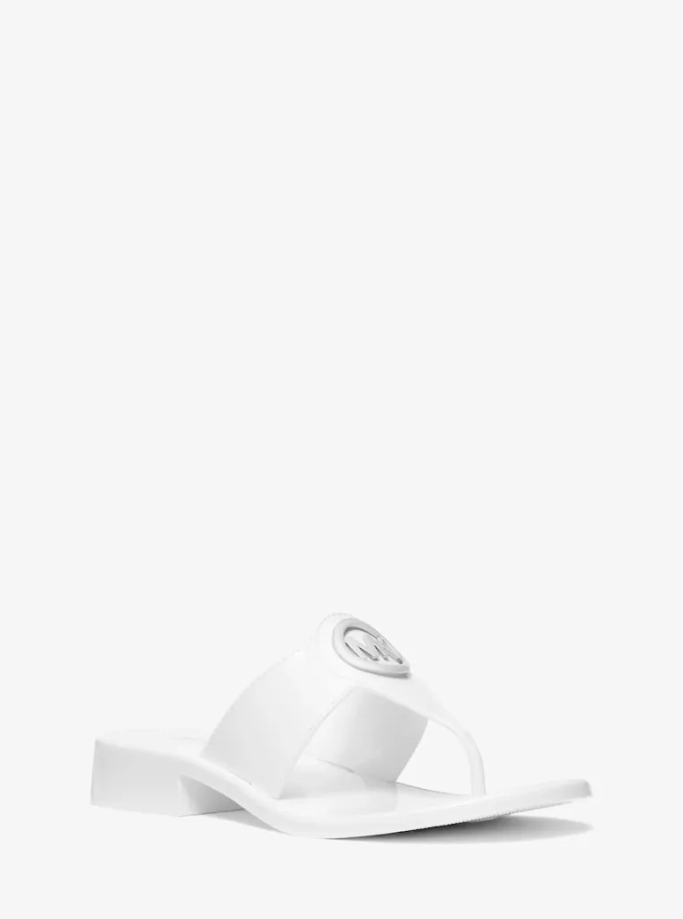Michael Kors Women's Hannah Jelly T-Strap Sandal
