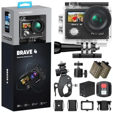 AKASO Brave 4 Ultra HD Waterproof Action Camera