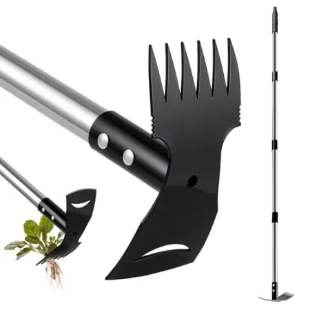 Mitclear Weed Puller Tool with 58" Long Handle
