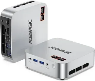 ACEMAGIC Mini PC - Ryzen 7 H255 (780M iGPU), 16GB LPDDR5 5600MT/s, 512GB NVMe