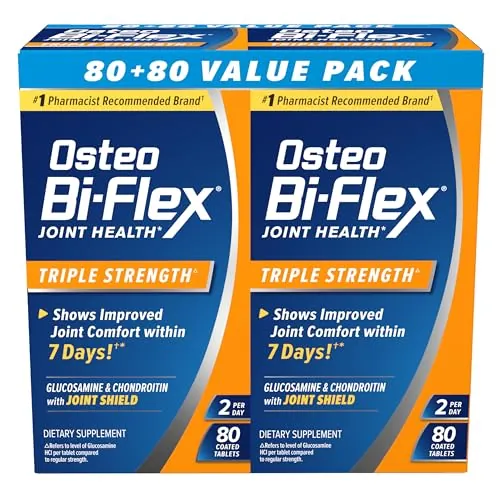Osteo Bi-Flex Triple Strength Glucosamine Chondroitin Supplement 160 Count