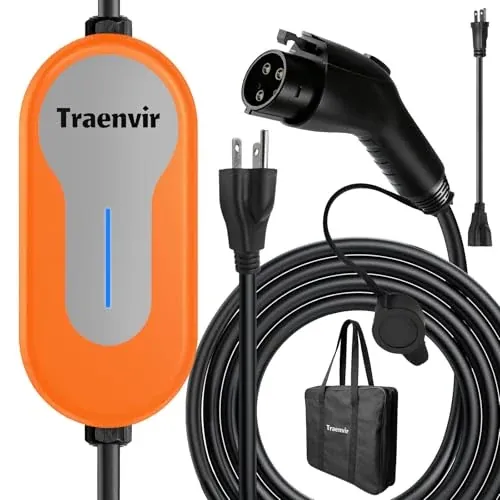 Portable Level 2 EV Charger 40A 9.6kW