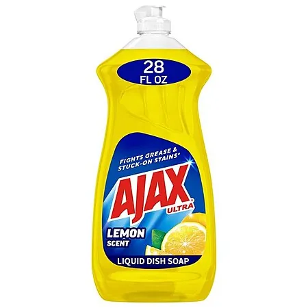 28-Oz Ajax Ultra Dishwashing Liquid Soap (various)