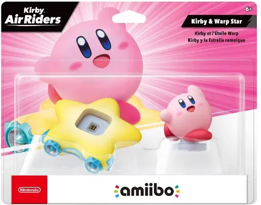 Nintendo Amiibo Kirby & Warp Star (KirbyAir Riders Series)