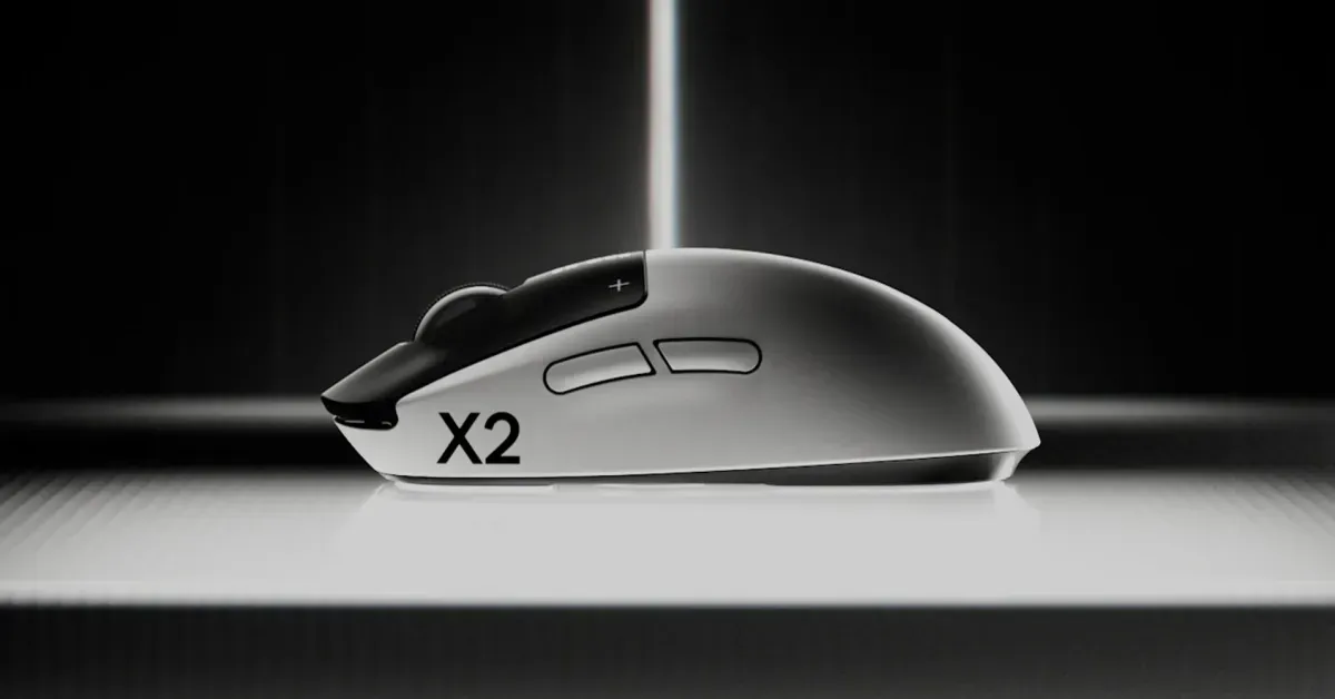 Logitech’s latest G PRO X2 SUPERSTRIKE wireless gaming mouse