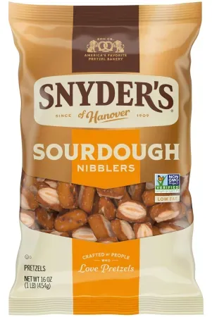 Snyder's of Hanover Sourdough Nibblers Pretzels (16oz)