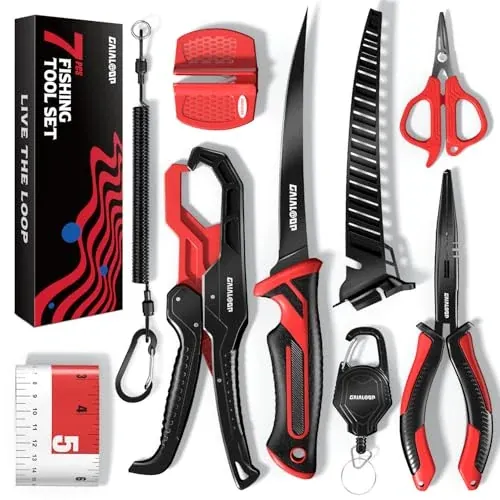 Gaialoop Fishing Tool Kit 7-Piece