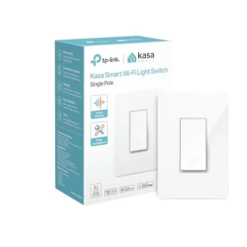 Kasa Smart Light Switch Single Pole HS200