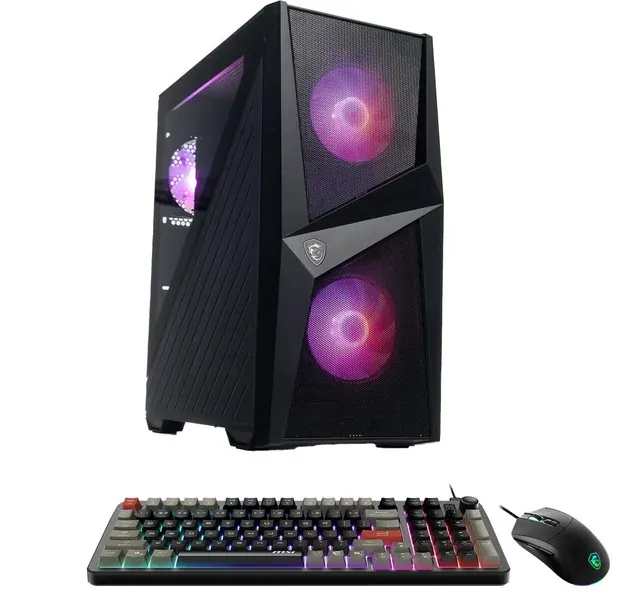 MSI Codex Z2C Gaming Desktop AMD Ryzen 7 8700F NVIDIA RTX 5060TI 8G - 16GB DDR5 1 TB SSD Win 11 Black ($999)