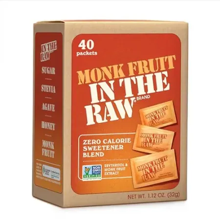 40-Count Monk Fruit in the Raw Natural Monk Fruit Sweetener
