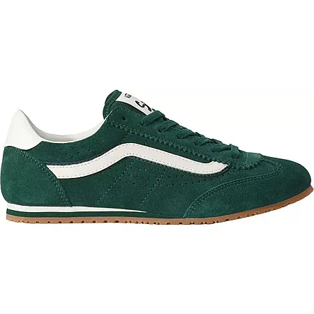 Vans Men's & Women's Super Lowpro Shoes (Suede Emerald Green)