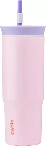 24-Oz Owala Stainless Steel Straw Tumbler