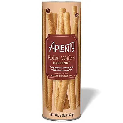 Amazon Aplenty Hazelnut Rolled Wafers 5oz