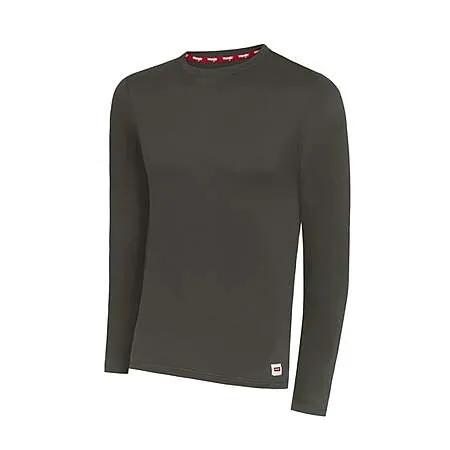 Men's Wrangler Brushed Performance Thermal Long Sleeve Base Layer Shirt