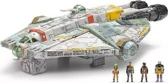 Star Wars Micro Galaxy Squadron Ghost w/ Mini Figures