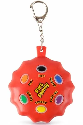 Vaulted Skulls & Co Farting Keychain with 6 Farting Sounds