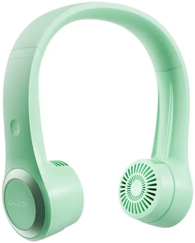 Gaiatop 4000mAh Rechargeable Bladeless Neck Fan