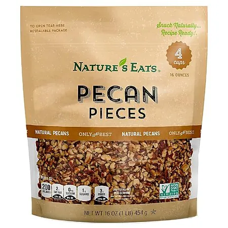 16-Oz Nature's Eats Pecan Pieces
