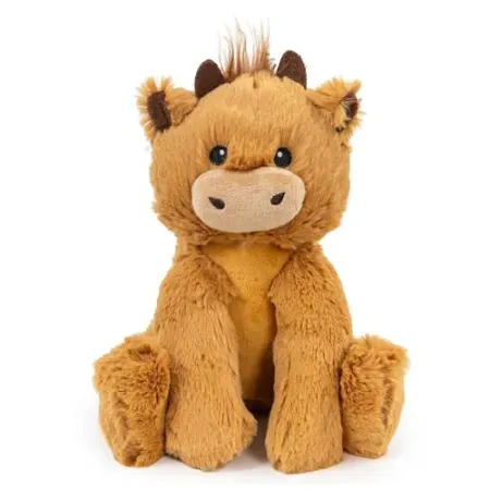 Pupstages 7.9" Calming Plush Dog Toy with Squeaker