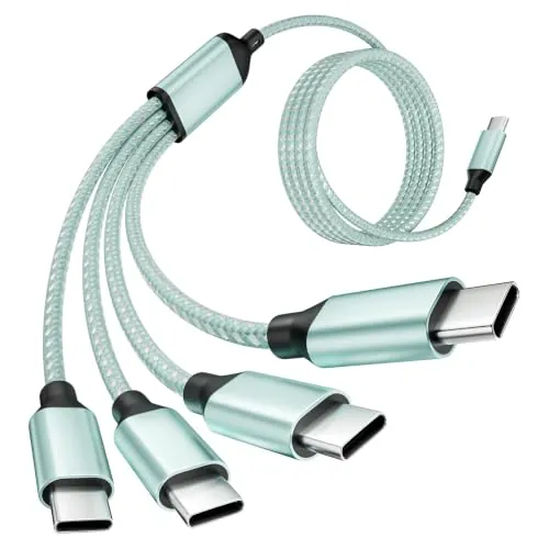 Jogrytece 5' 4-in-1 USB-C Multi Charging Cable
