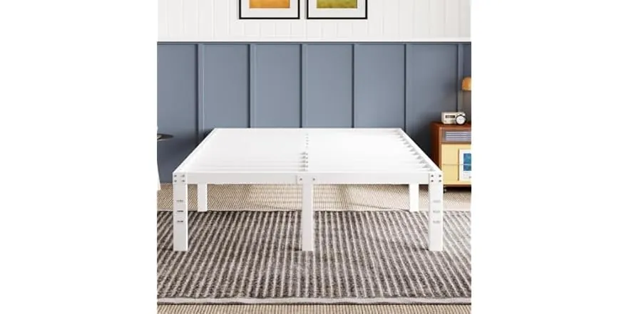 Avenco Metal Platform Bed Frame Full Size 18 Inch