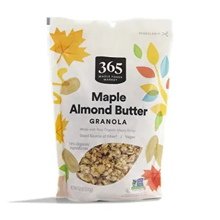 12oz 365 by Whole Foods Maple Almond Butter Granola