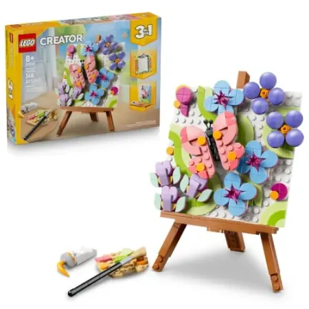 LEGO 31390 Creator 3-in-1 Floral Art Decor Painting Set