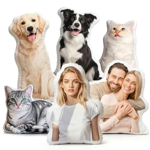 Customizable Photo Throw Pillow