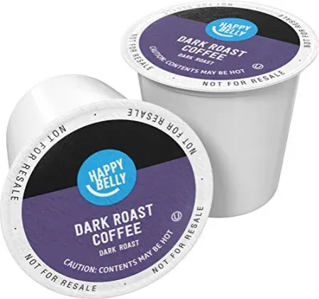 24-Count Amazon Brand Happy Belly Coffee Pods