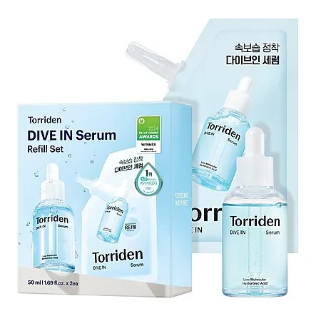 1.69-Oz Torriden DIVE IN Serum + 1.69-Oz Refill Pouch