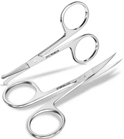 Set-of-2 Utopia Care Eyebrow Scissors