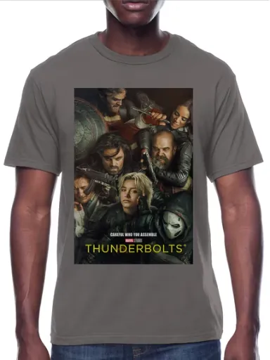 Thunderbolts Men's Graphic Tee - Size S
