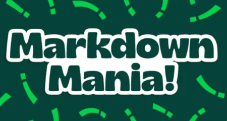 Markdown Mania Sale