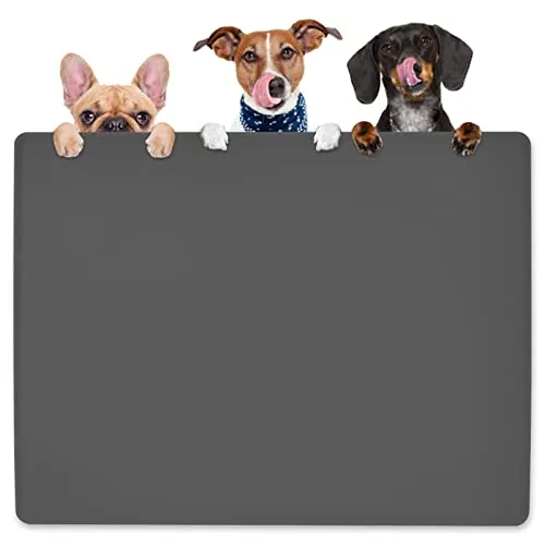 KVK Extra Large Silicone Dog Feeding Mat 39.4" x 29.5"