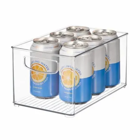 iDesign Stackable Clear Plastic Bin